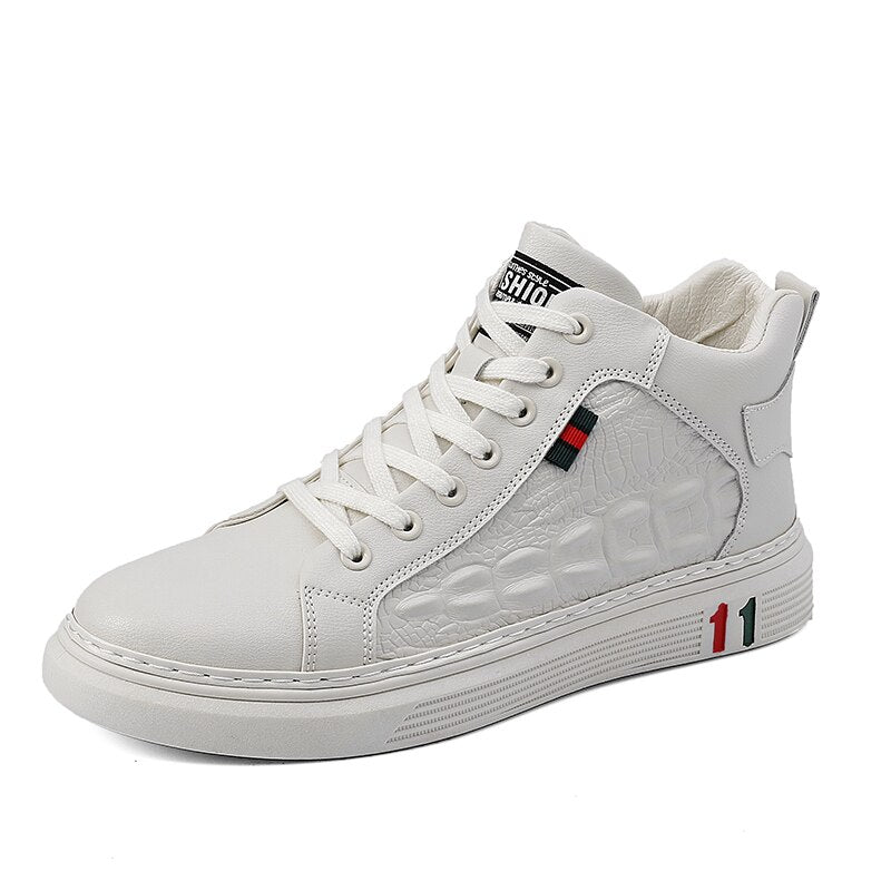 basket-blanche-homme-style-vintage