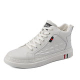 basket-blanche-homme-style-vintage
