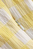 robe-jaune-plaid-des-ann-es-1950