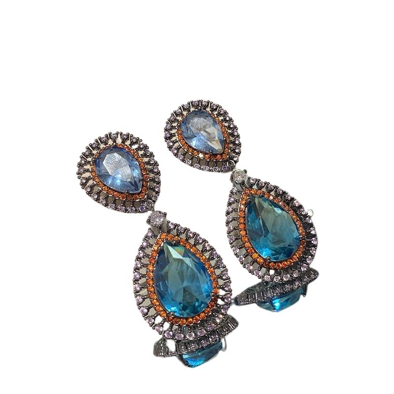    boucles-d-oreille-bleu-vintage