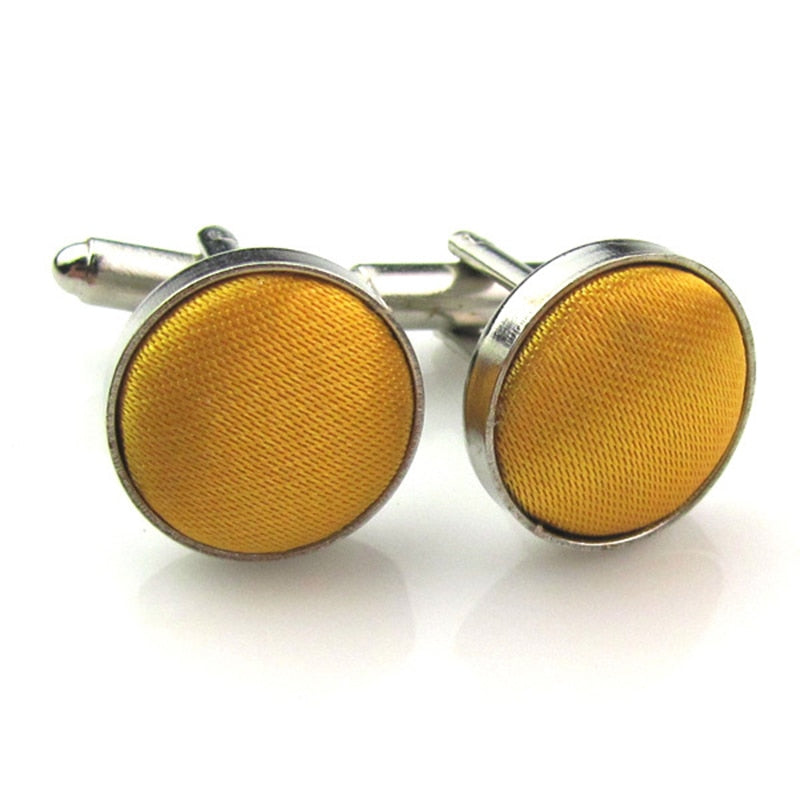 bouton-de-manchette-jaune-vintage