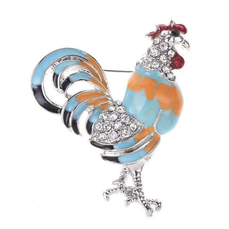    broche-vintage-emaille