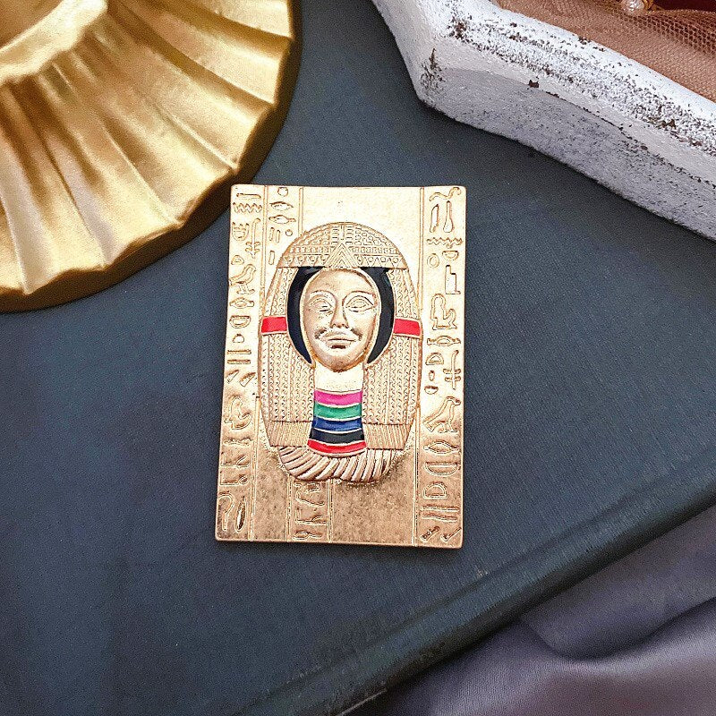    broche-vintage-or