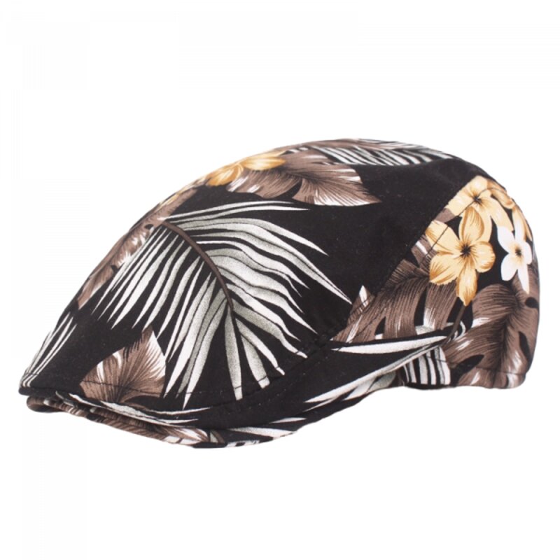 casquette-beret-fleurs-vintage
