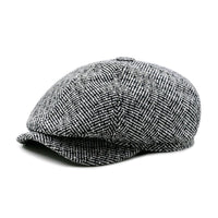     casquette-gavroche-homme-vintage-blanc-noir