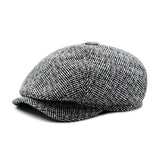     casquette-gavroche-homme-vintage-blanc-noir