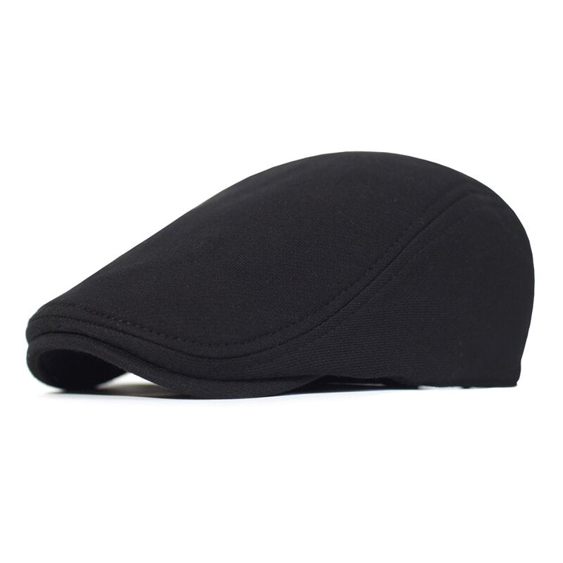 casquette-plate-coton-homme-vintage