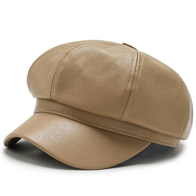 casquette-vintage-cuir-pour-femme