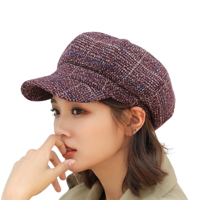    casquette-vintage-femme-marron