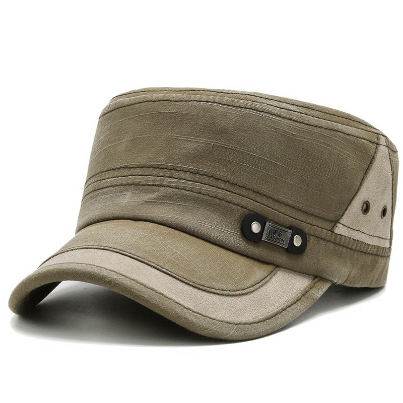    casquette-militaire-vintage-vert-arme