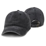 Gorra vintage negra para hombre