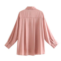 chemise-annee-80-chic-rose-unie