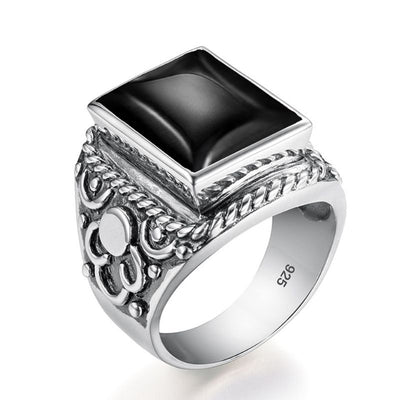     chevaliere-homme-argent-vintage