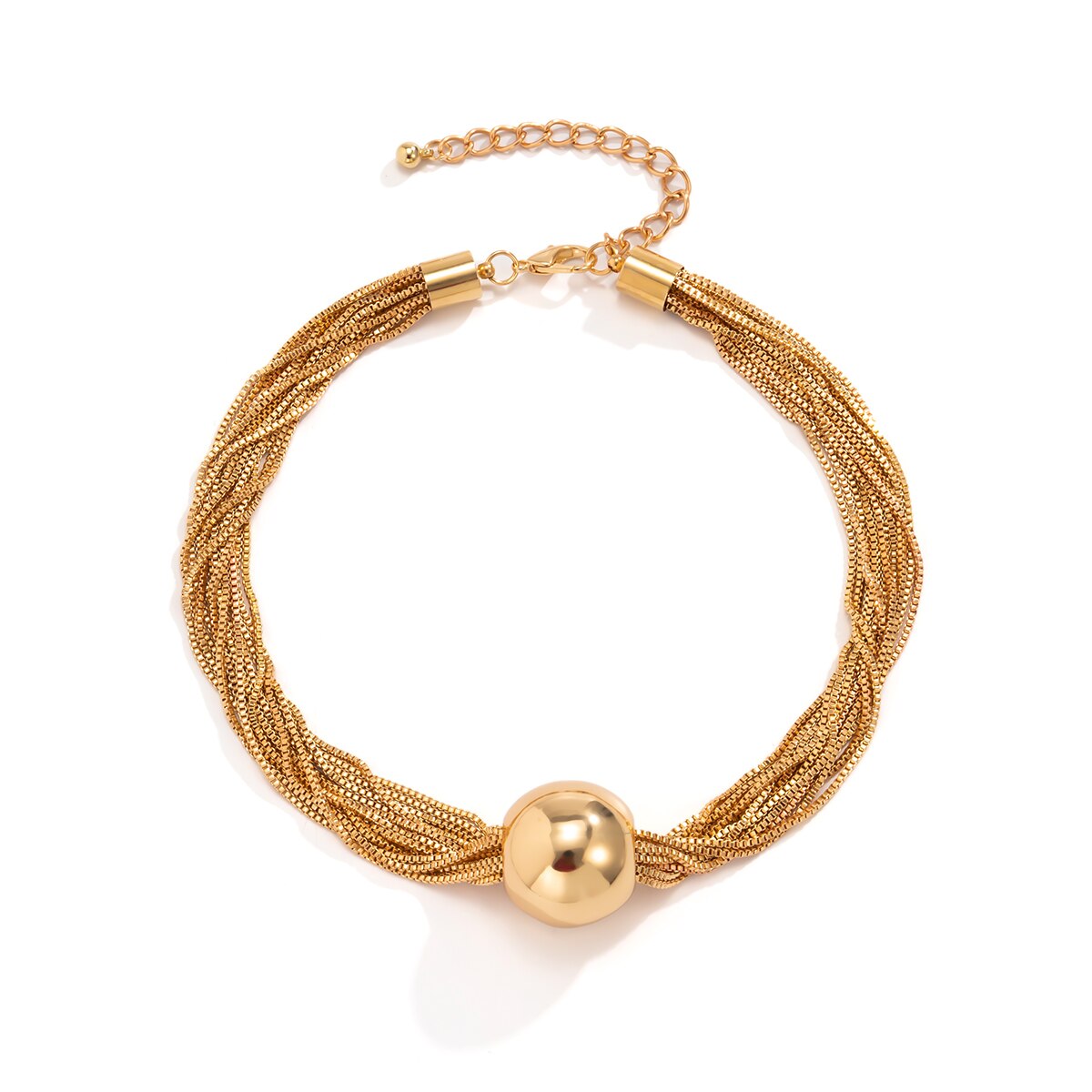 collier-jaune-or-vintage