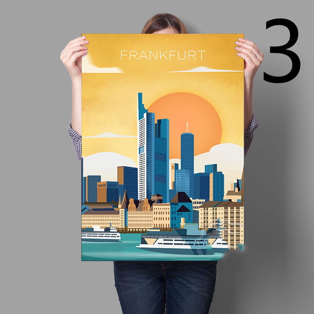 affiche-vintage-world-travel-print