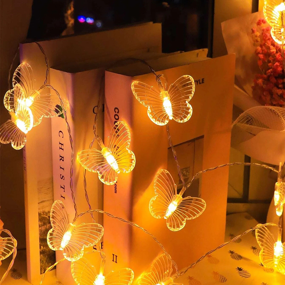 Lámpara de guirnalda de luz de decoración vintage
