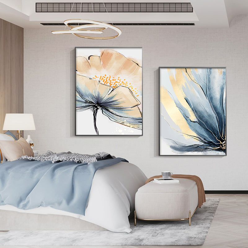 affiche-florale-imprimee-minimalisme-nordique
