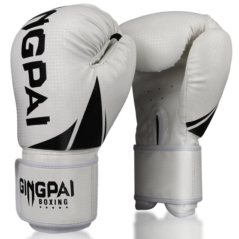 gant-boxe-cuir-vintage-francaise
