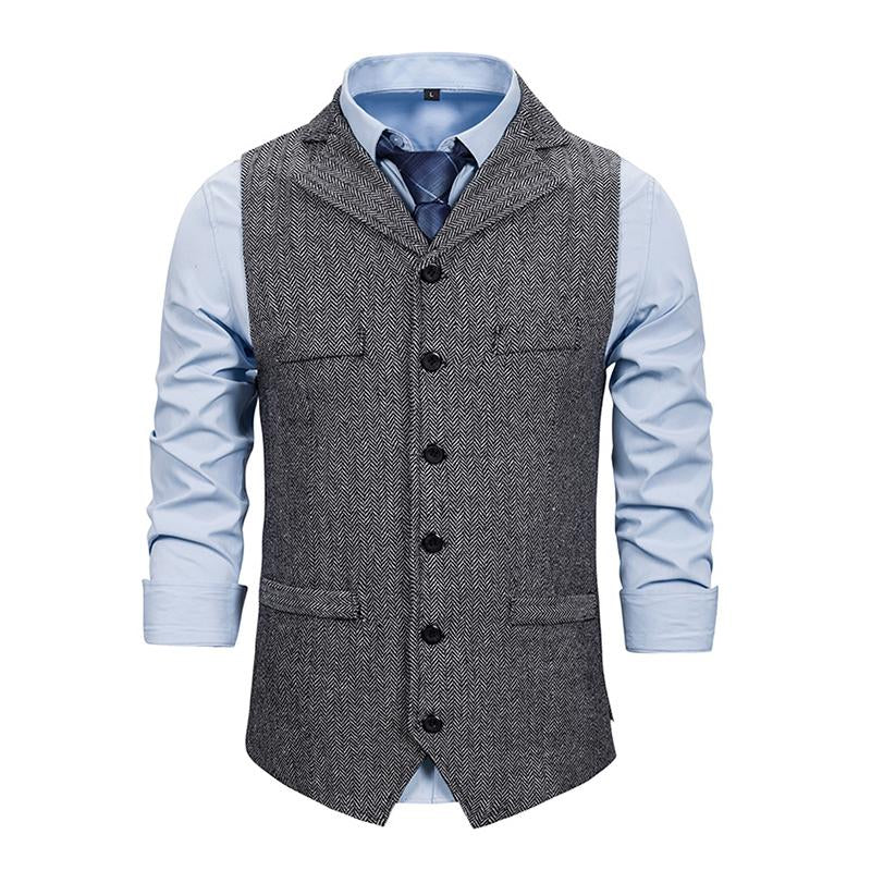 gilet-chevrons-revers-vintage