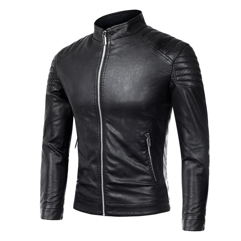 veste-motard-cuir-col-montant-vintage