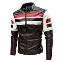 veste-cuir-moto-retro-coutures-contrastees-vintage