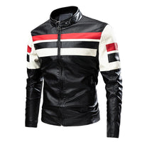 veste-cuir-moto-retro-coutures-contrastees-vintage
