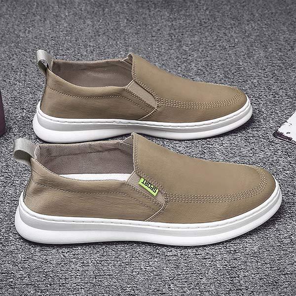Mocasines vintage sin cordones para hombre