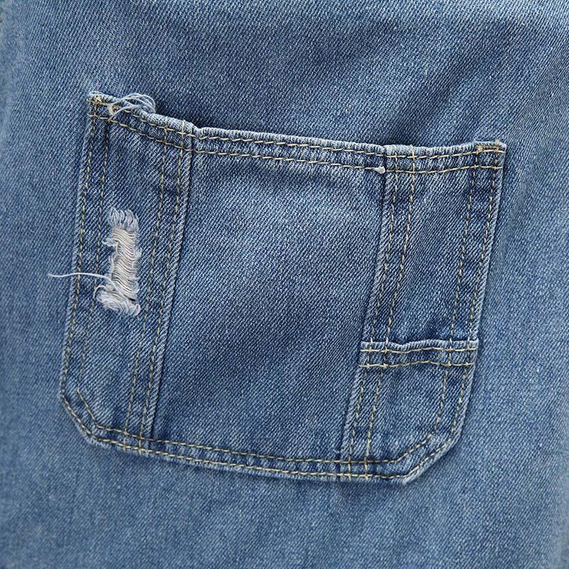 Jean déchiré vintage pour homme