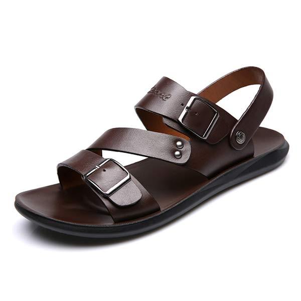 sandales-cuir-leger-vintage