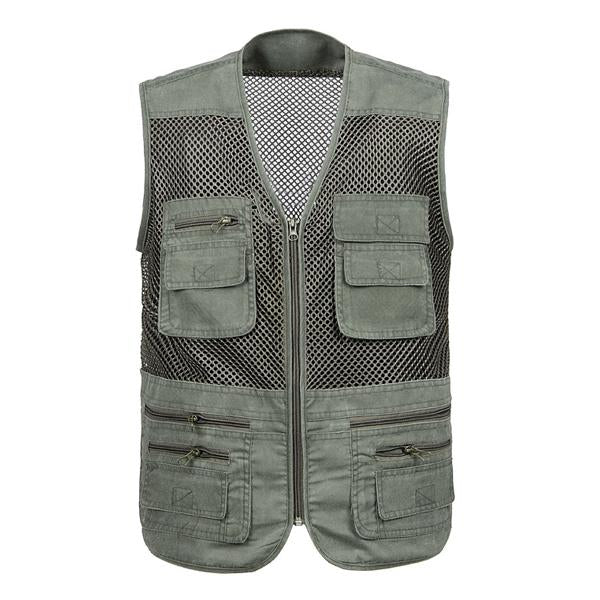 gilet-col-v-maille-vintage