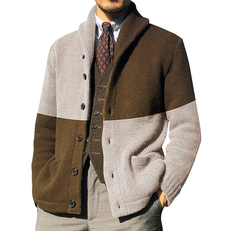 veste-tricot-manches-longues-vintage-colorblock
