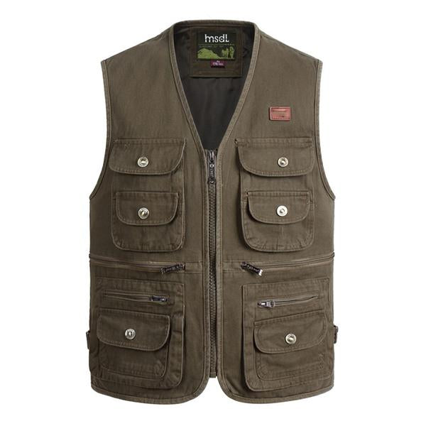 gilet-outdoor-casual-coton-multi-poches-vintage