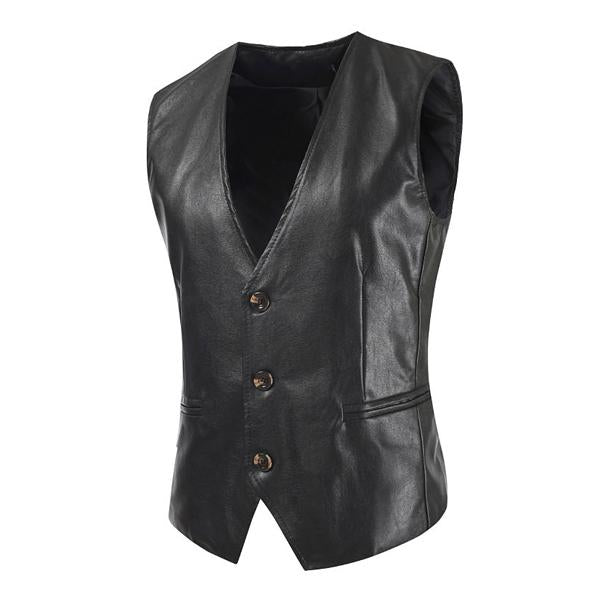 gilet-homme-vintage-col-v