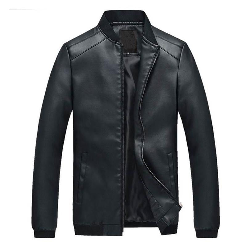veste-cuir-zippee-col-montant-vintage