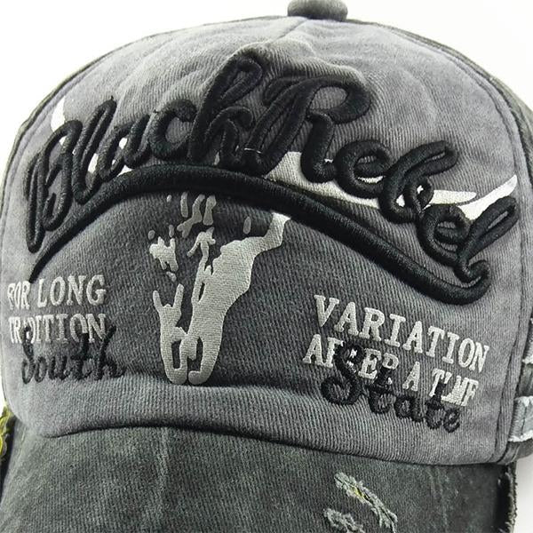 Gorra de béisbol desgastada estilo vintage