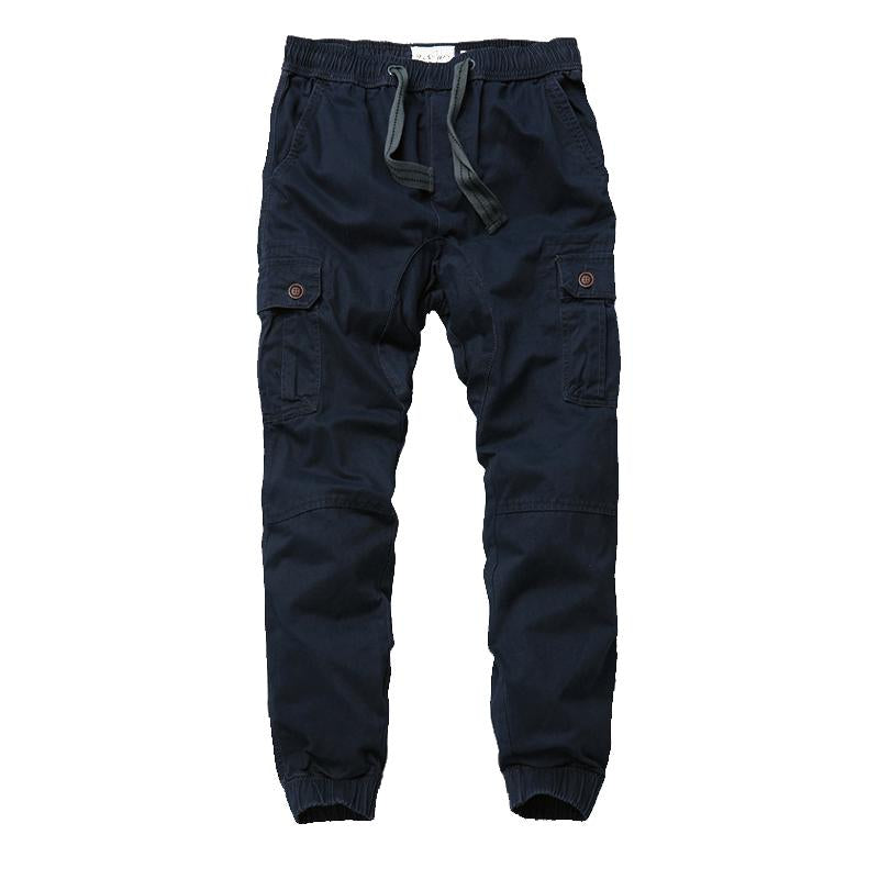 Pantalón vintage hombre multibolsillos