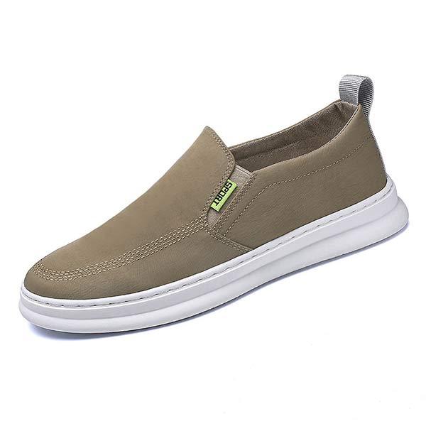 Mocasines vintage sin cordones para hombre
