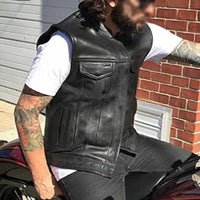 veste-cuir-motard-patch-tissu-brode-vintage