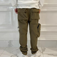 pantalon-vintage-plusieurs-poches-couleur-unie