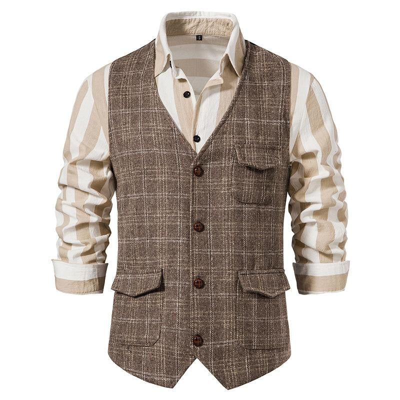 gilet-carreaux-tendance-vintage-homme