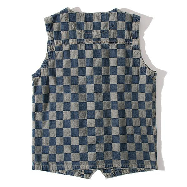 gilet-denim-vieilli-delave-vintage