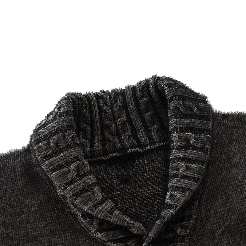 veste-cardigan-revers-boutonnage-simple-vintage