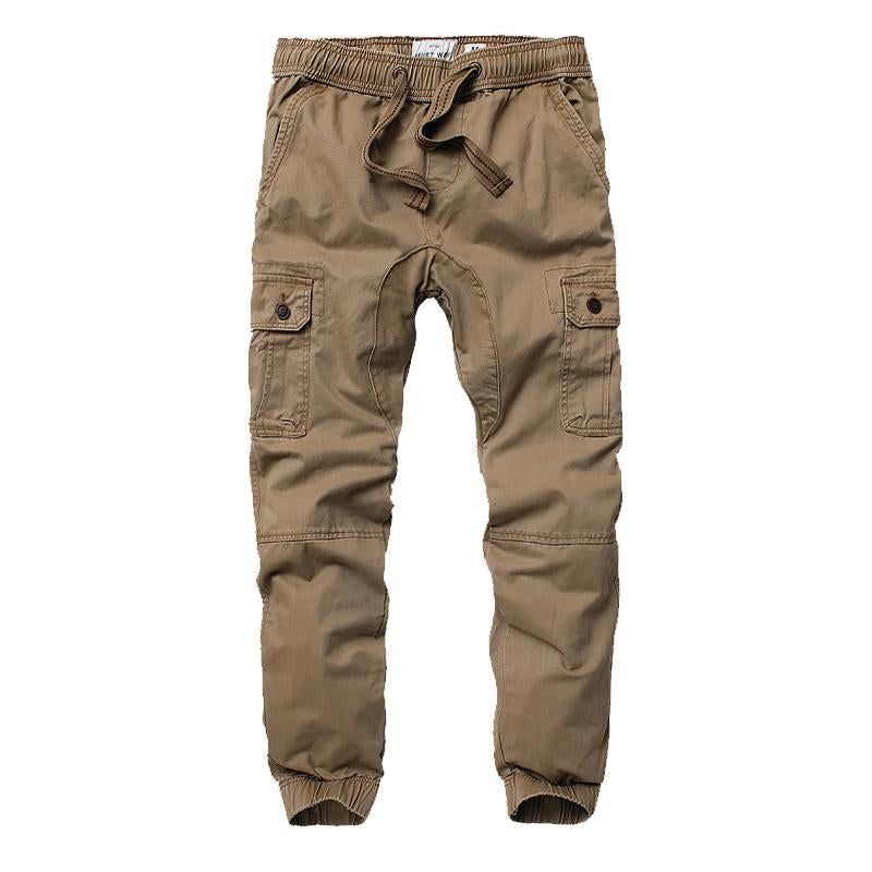Pantalón vintage hombre multibolsillos