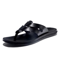 Chanclas de cuero para hombre