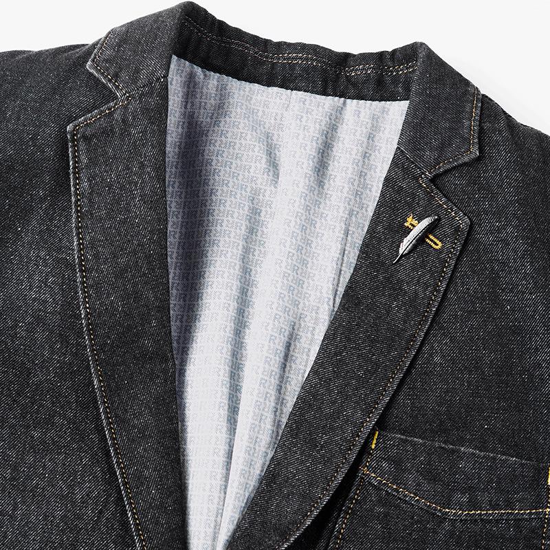 blazer-vintage-denim-decontracte-revers-fins