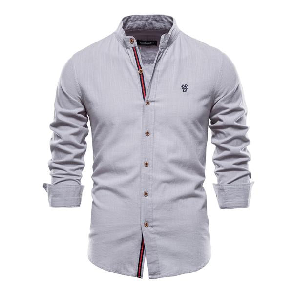chemise-coton-lin-homme-vintage