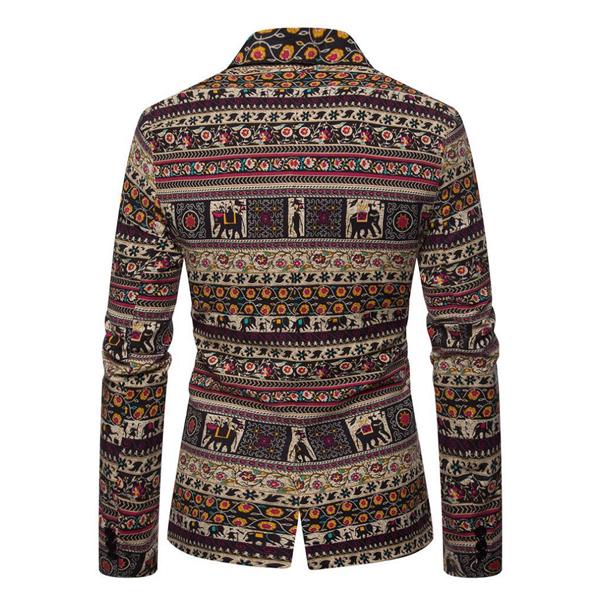 blazer-vintage-decontracte-imprime-patchwork