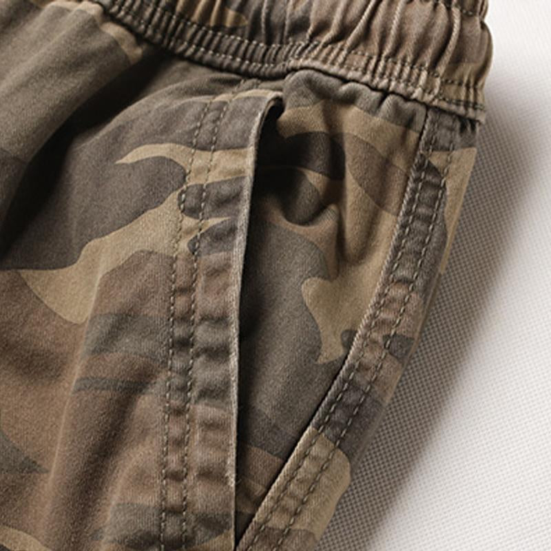 Pantalón vintage hombre multibolsillos