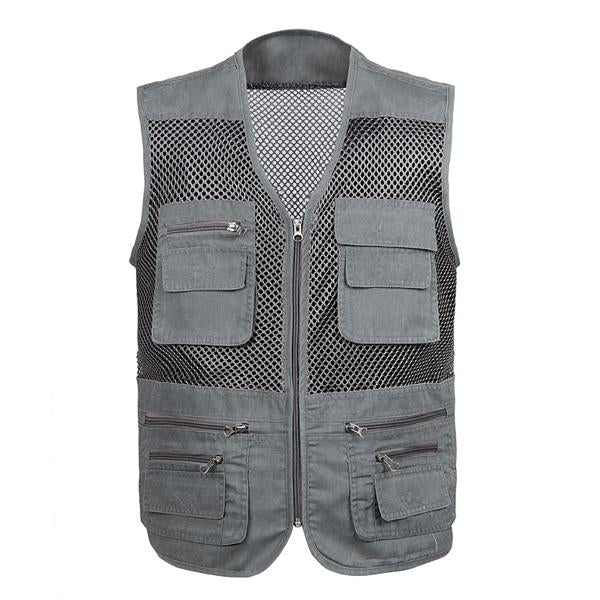 gilet-col-v-maille-vintage