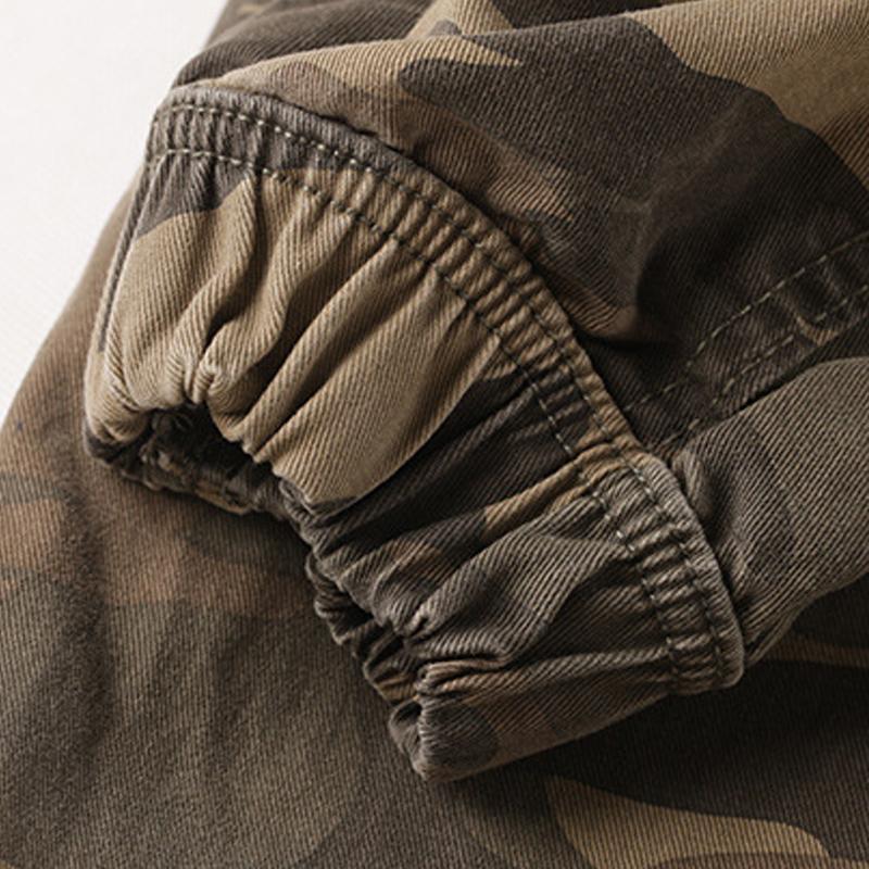 Pantalón vintage hombre multibolsillos